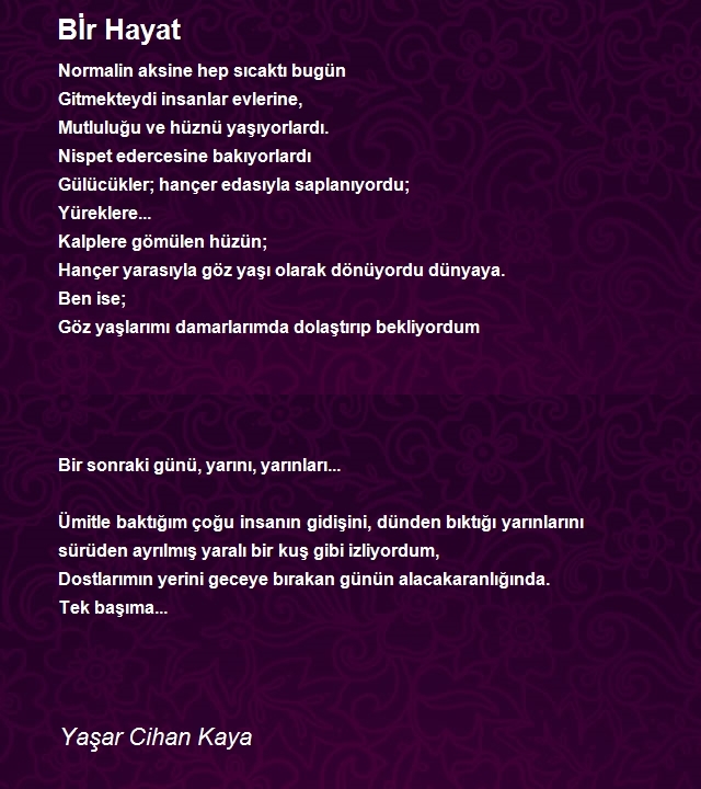 Yaşar Cihan Kaya