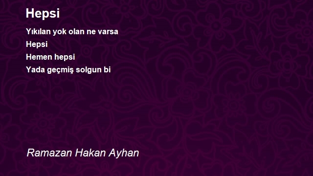 Ramazan Hakan Ayhan