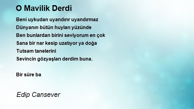 Edip Cansever