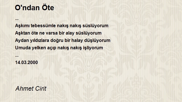 Ahmet Cirit