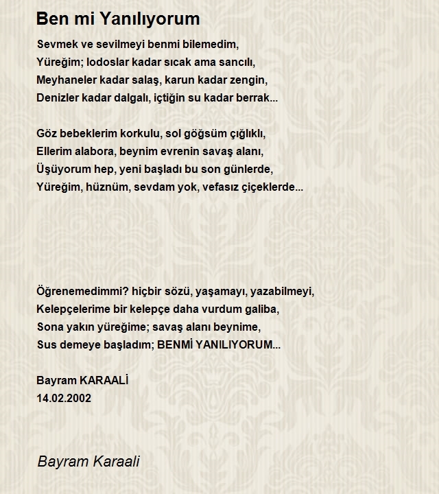 Bayram Karaali