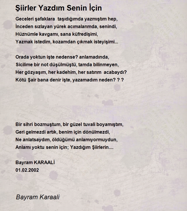 Bayram Karaali