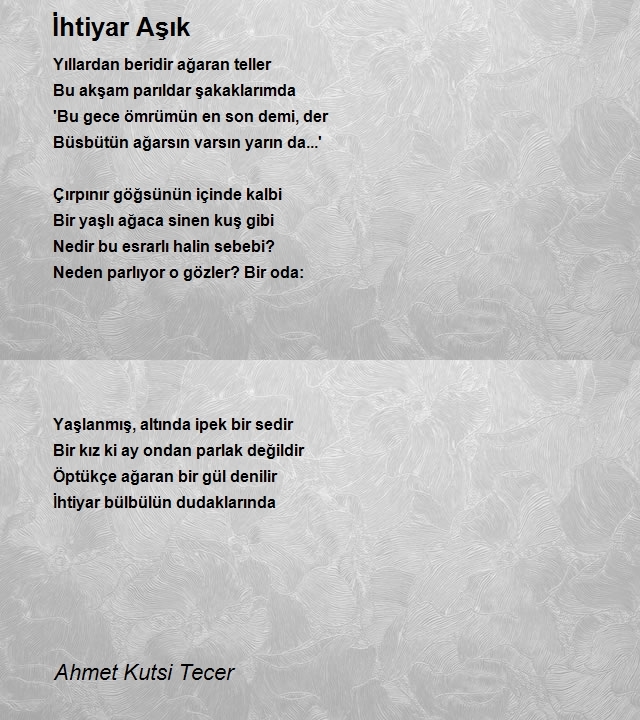 Ahmet Kutsi Tecer