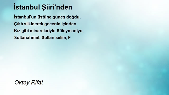 Oktay Rifat