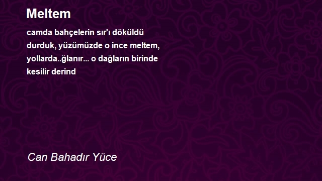 Can Bahadır Yüce