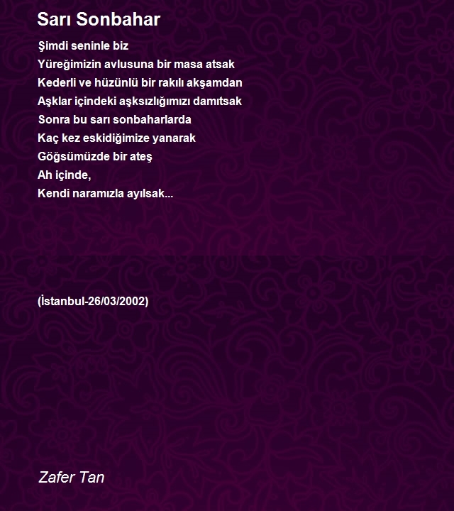 Zafer Tan