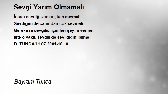 Bayram Tunca