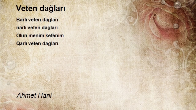 Ahmet Hani