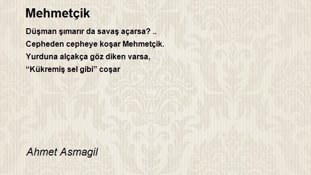 Ahmet Asmagil