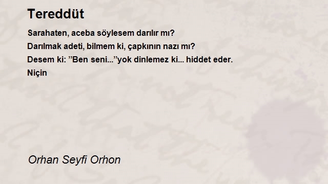 Orhan Seyfi Orhon