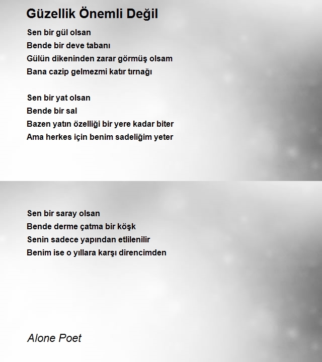 Alone Poet