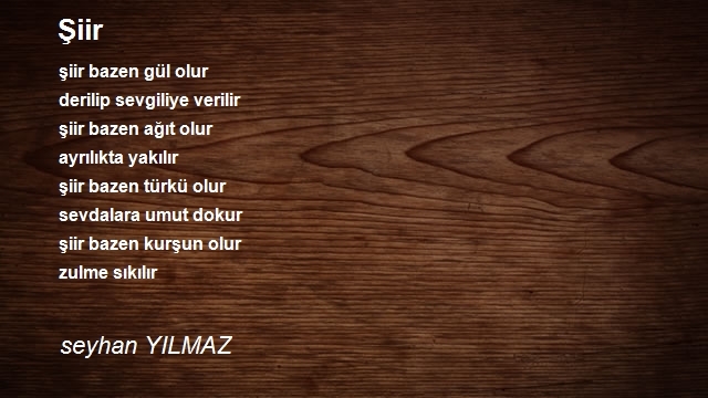 seyhan YILMAZ