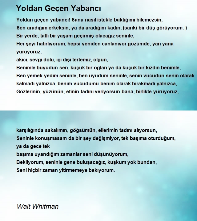 Walt Whitman