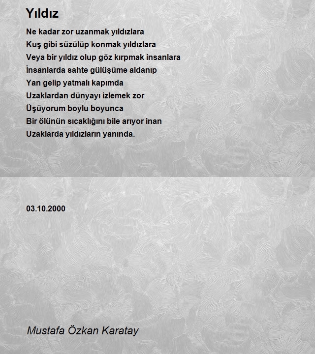 Mustafa Özkan Karatay