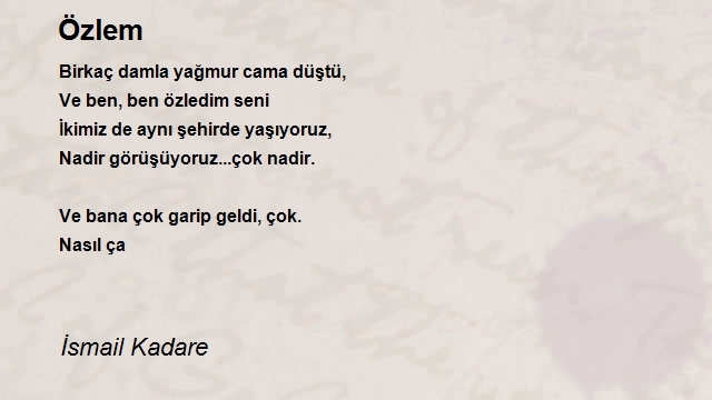 İsmail Kadare