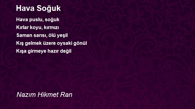 Nazım Hikmet Ran