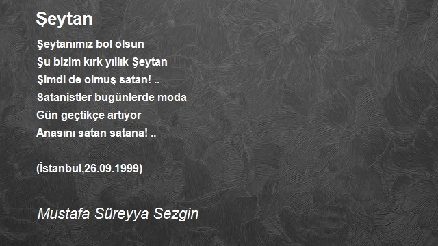 Mustafa Süreyya Sezgin