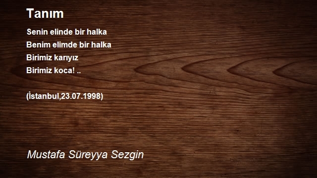 Mustafa Süreyya Sezgin