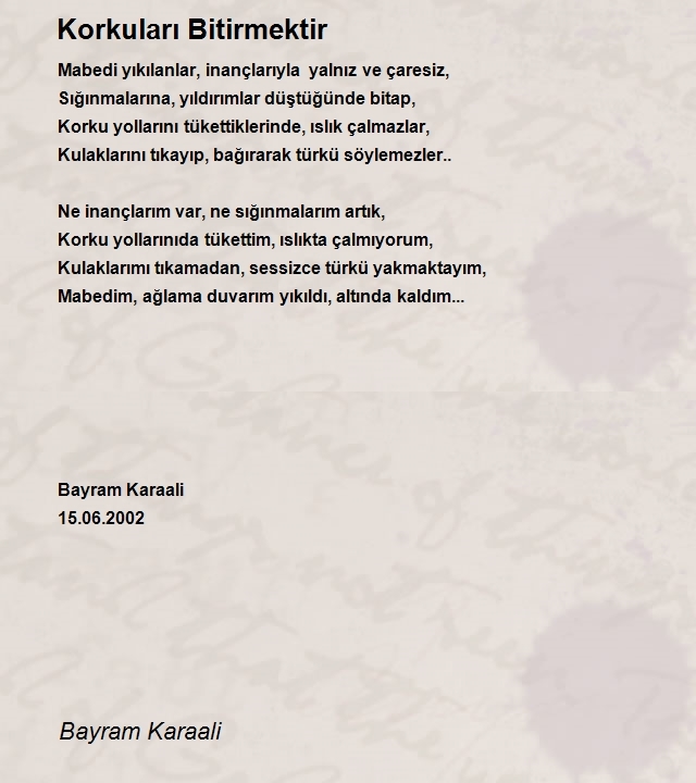 Bayram Karaali