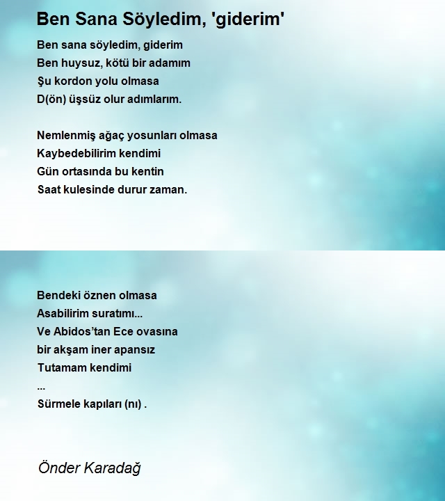 Önder Karadağ