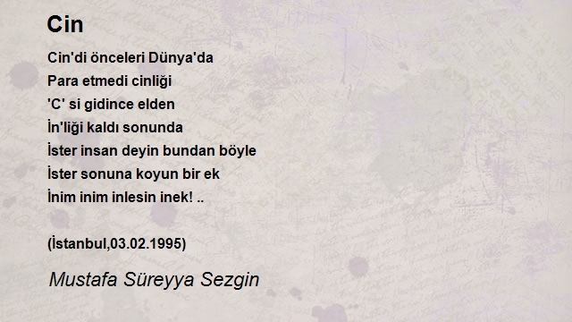 Mustafa Süreyya Sezgin