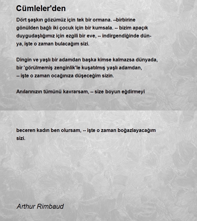 Arthur Rimbaud