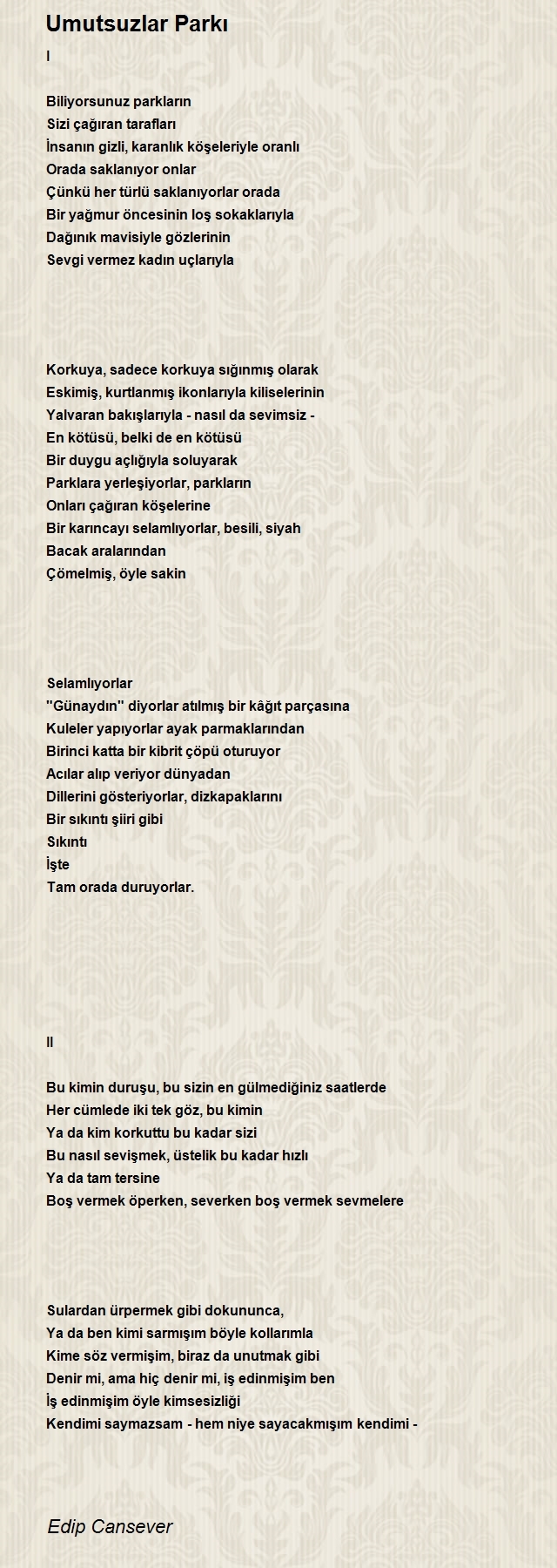 Edip Cansever