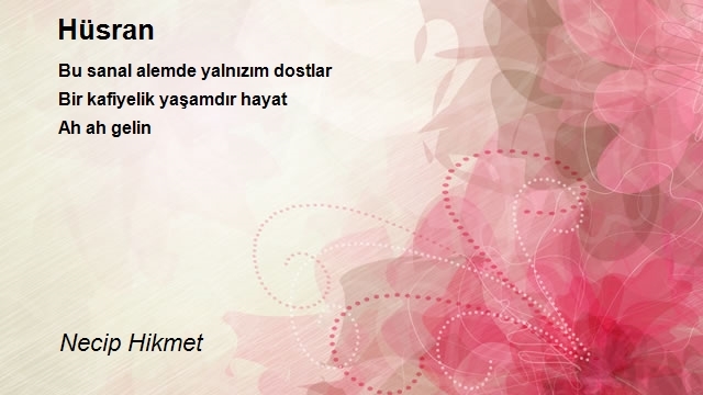 Necip Hikmet