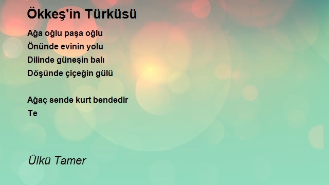 Ülkü Tamer