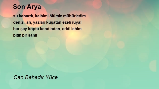 Can Bahadır Yüce