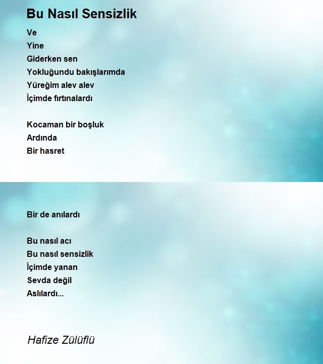 Hafize Zülüflü