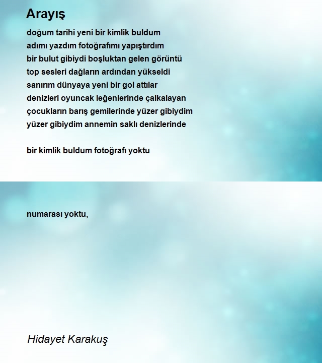 Hidayet Karakuş