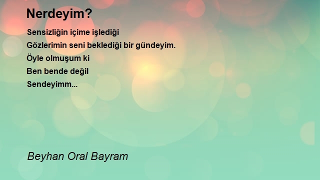 Beyhan Oral Bayram