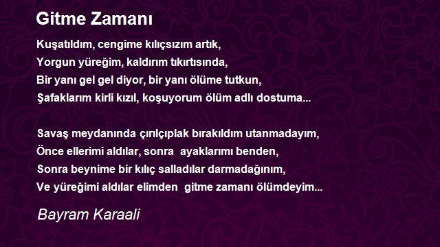 Bayram Karaali