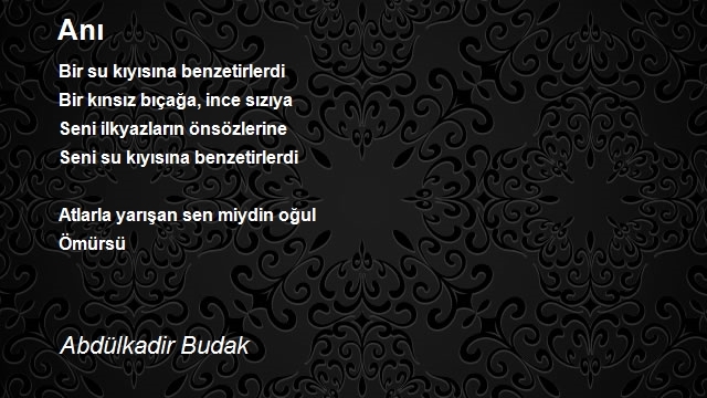 Abdülkadir Budak