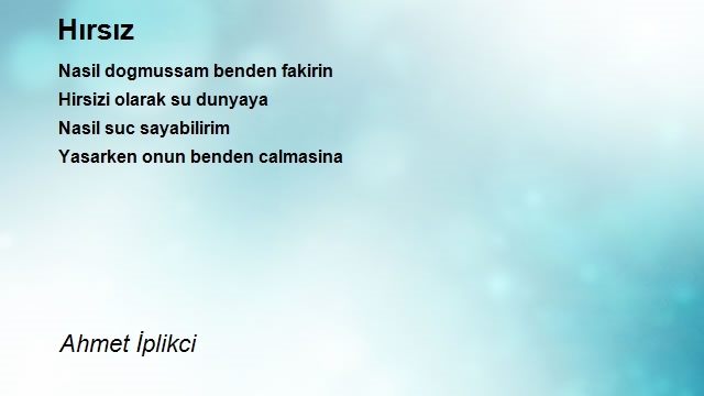 Ahmet İplikci