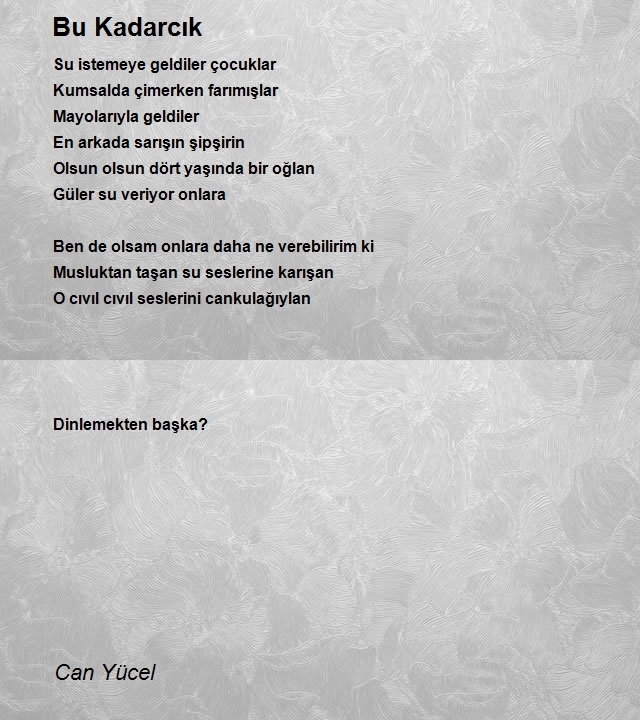 Can Yücel