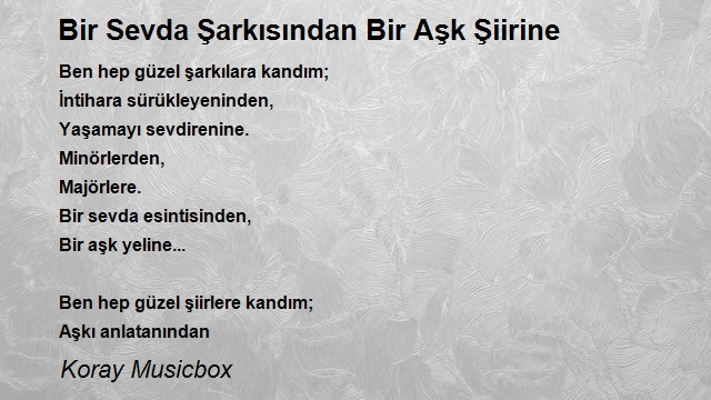 Koray Musicbox