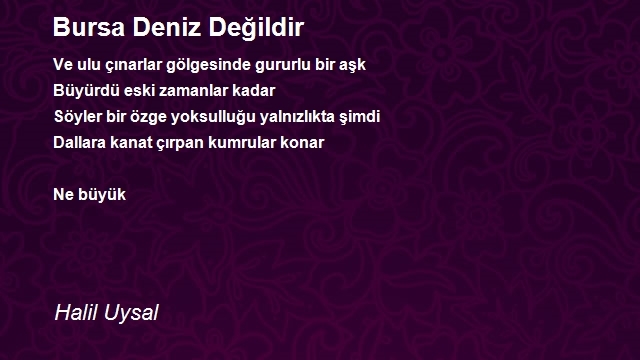 Halil Uysal