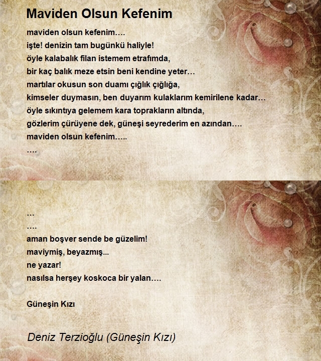 Deniz Terzioğlu (Güneşin Kızı)