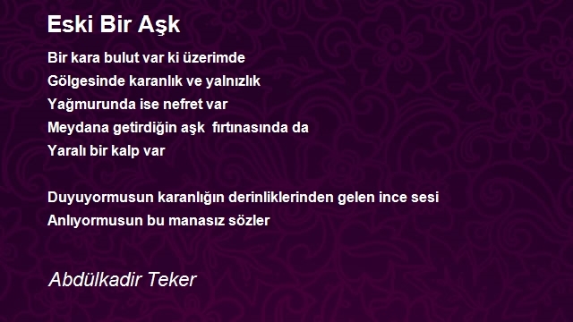 Abdülkadir Teker