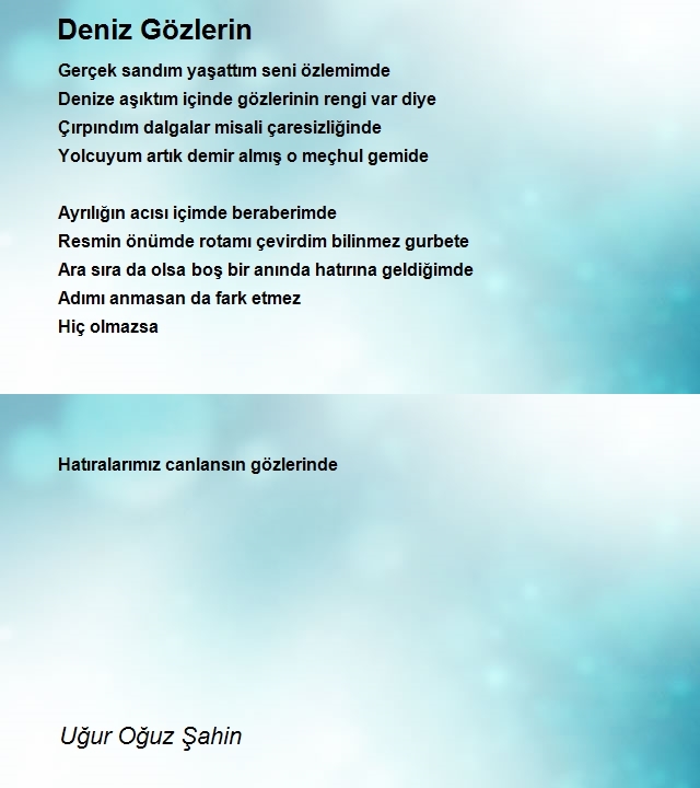 Uğur Oğuz Şahin