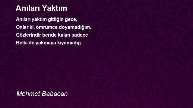 Mehmet Babacan