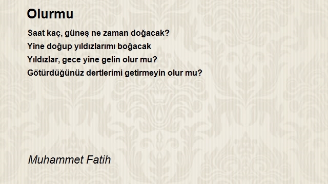 Muhammet Fatih