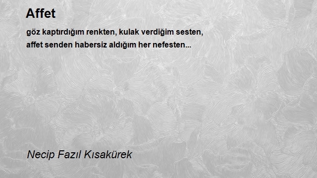 Necip Fazıl Kısakürek