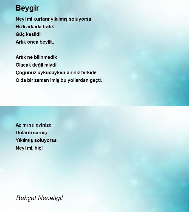 Behçet Necatigil