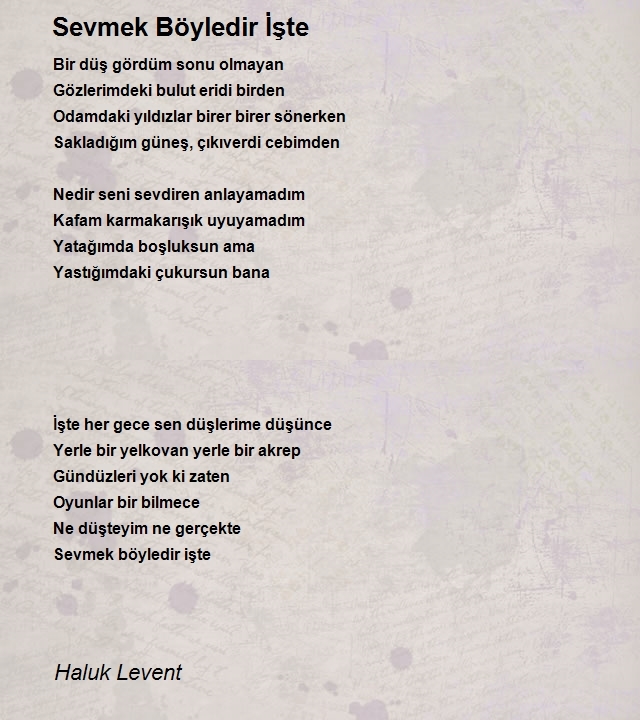 Haluk Levent