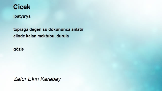 Zafer Ekin Karabay