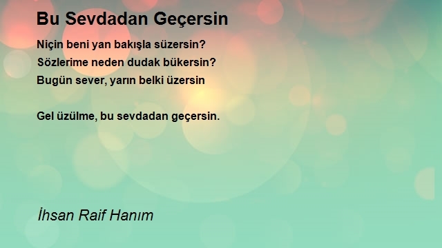 İhsan Raif Hanım