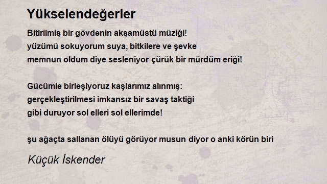 Küçük İskender